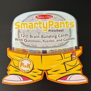 Melissa & Doug Preschool Pre-K Smarty Pants Cards w/ questions, puzzles, games